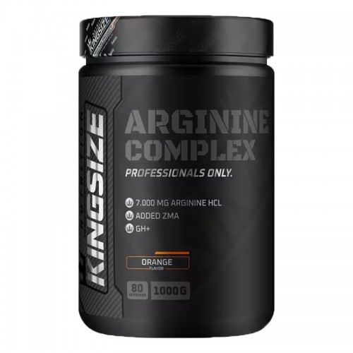 KİNGSİZE NUTRİTİON ARGININE COMPLEX POWDER 1000 GR PORTAKAL