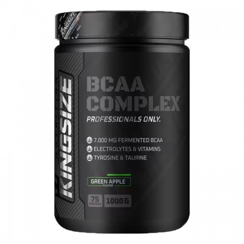 KİNGSİZE NUTRİTİON BCAA COMPLEX POWDER 1000 GR YEŞİL ELMA