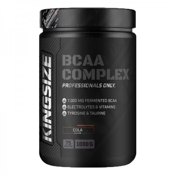 KİNGSİZE NUTRİTİON BCAA COMPLEX POWDER 1000 GR KOLA