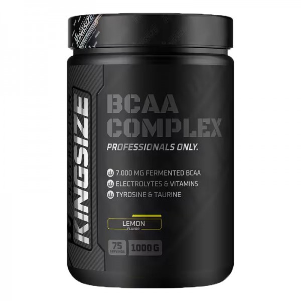 KİNGSİZE NUTRİTİON BCAA COMPLEX POWDER 1000 GR LİMON