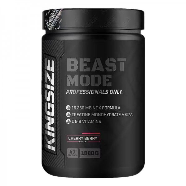 KİNGSİZE NUTRİTİON BEAST MODE 1000 GR KIRMIZI MEYVELER