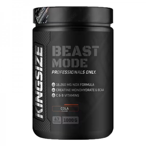 KİNGSİZE NUTRİTİON BEAST MODE 1000 GR KOLA