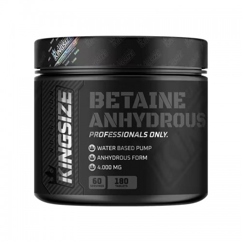 KİNGSİZE NUTRİTİON BETAINE ANHYDROUS 180 TABLET