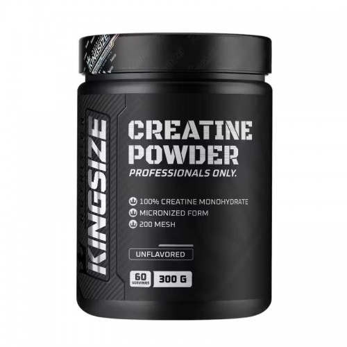 KİNGSİZE NUTRİTİON CREATINE POWDER 300 GR AROMASIZ