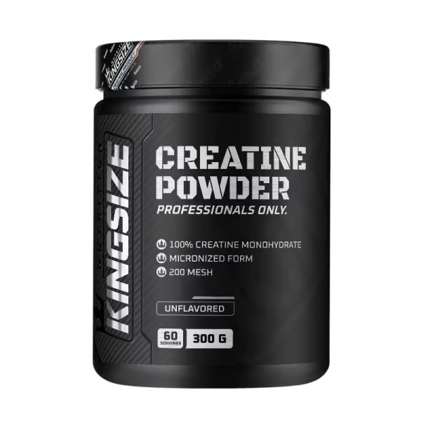 KİNGSİZE NUTRİTİON CREATINE POWDER 300 GR AROMASIZ