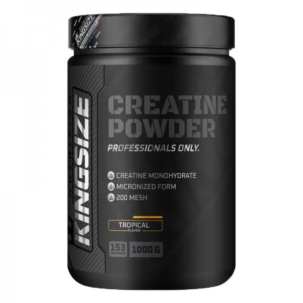 KİNGSİZE NUTRİTİON CREATINE POWDER 1000 GR TROPİKAL