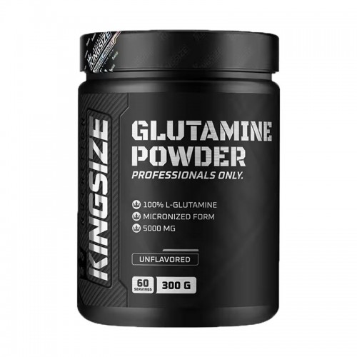 KİNGSİZE NUTRİTİON GLUTAMINE POWDER 300 GR AROMASIZ