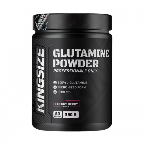 KİNGSİZE NUTRİTİON GLUTAMINE POWDER 390 GR KIRMIZI MEYVELER KİNGSİZE NUTRİTİON GLUTAMINE POWDER 390 GR KIRMIZI MEYVELER