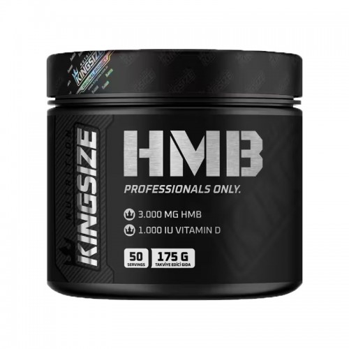 KİNGSİZE NUTRİTİON HMB + VİTAMİN D3 175 GR