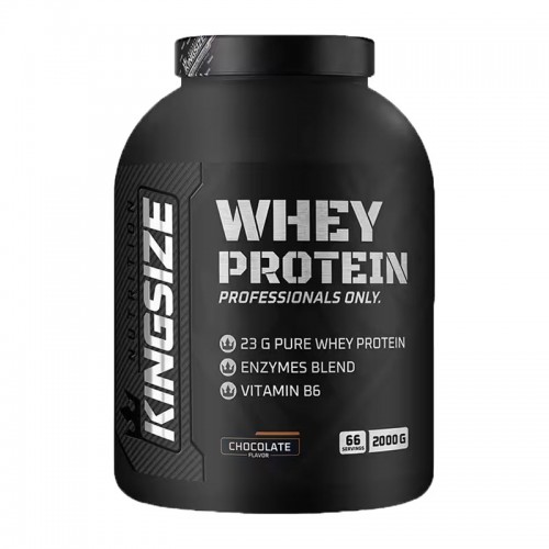 KİNGSİZE NUTRİTİON WHEY PROTEİN 2000 GR ÇİKOLATALI