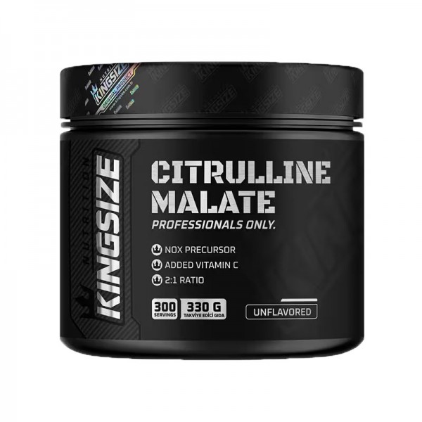 KİNGSİZE NUTRİTİON CITRULLINE MALATE 330 GR AROMASIZ