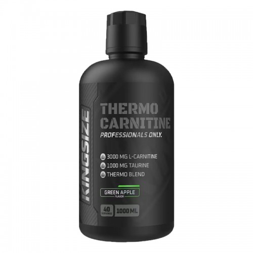 KİNGSİZE NUTRİTİON THERMO CARNITINE 1000 ML YEŞİL ELMA