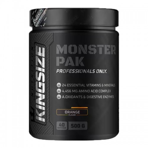 KİNGSİZE NUTRİTİON MONSTER PAK 500 GR PORTAKAL