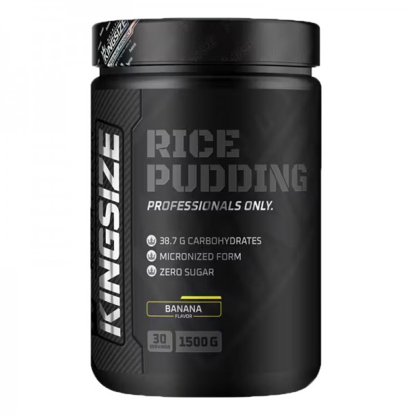 KİNGSİZE NUTRİTİON RICE PUDDING 1500 GR MUZ KİNGSİZE NUTRİTİON RICE PUDDING 1500 GR MUZ