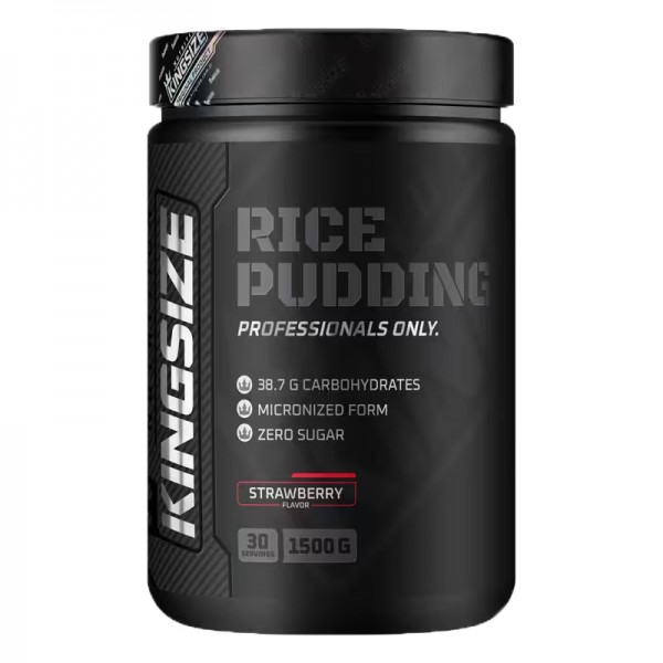KİNGSİZE NUTRİTİON RICE PUDDING 1500 GR ÇİLEK KİNGSİZE NUTRİTİON RICE PUDDING 1500 GR ÇİLEK