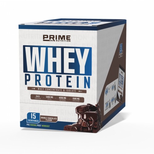 PRİME NUTRİTİON WHEY PROTEİN 33 GR X 15 SAŞE ÇİKOLATA