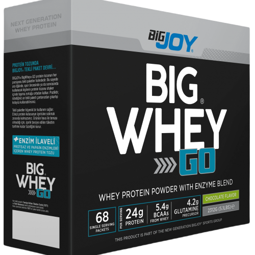 BİG JOY BİG WHEY GO 2244 GR - 68 PAKET ÇİKOLATA BİG JOY BİG WHEY GO 2244 GR - 68 PAKET ÇİKOLATA
