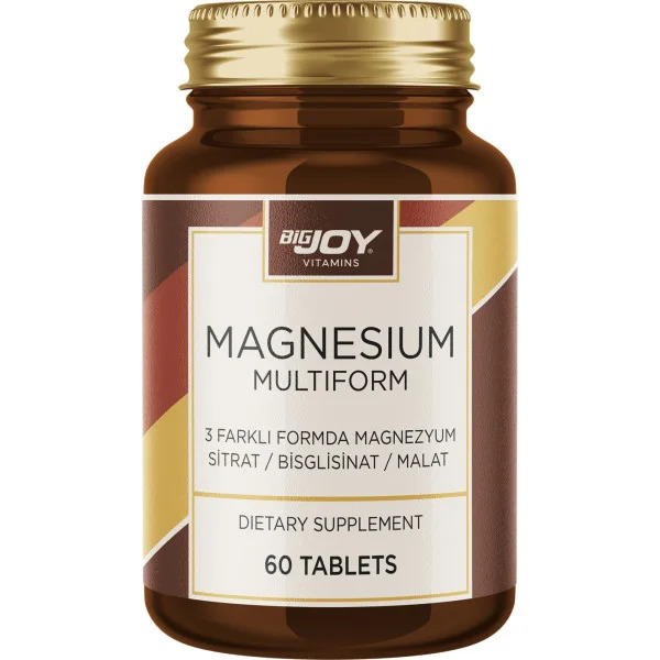 BİG JOY VİTAMİNS MULTIFORM MAGNESIUM COMPLEX 60 TABLET BİG JOY VİTAMİNS MULTIFORM MAGNESIUM COMPLEX 60 TABLET