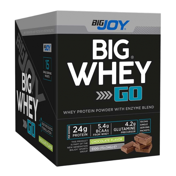 BİG JOY BİG WHEY GO 495 GR - 15 PAKET BİG JOY BİG WHEY GO 495 GR - 15 PAKET