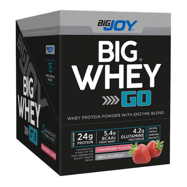 BİG JOY BİG WHEY GO 495 GR - 15 PAKET BİG JOY BİG WHEY GO 495 GR - 15 PAKET