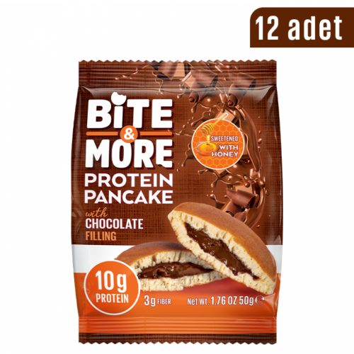 BİTE MORE PROTEİN PANCAKE (50 GR) - 12 ADET