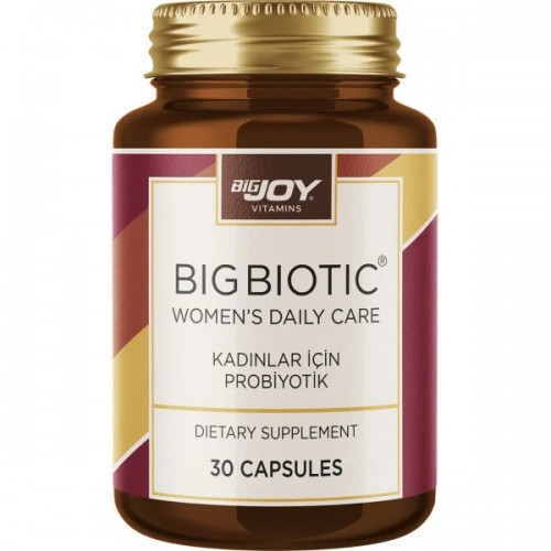 BİG JOY VİTAMİNS WOMENS BİGBİOTİC 30 KAPSÜL BİG JOY VİTAMİNS WOMENS BİGBİOTİC 30 KAPSÜL