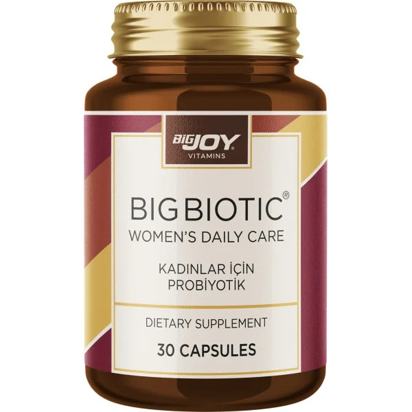 BİG JOY VİTAMİNS WOMENS BİGBİOTİC 30 KAPSÜL BİG JOY VİTAMİNS WOMENS BİGBİOTİC 30 KAPSÜL