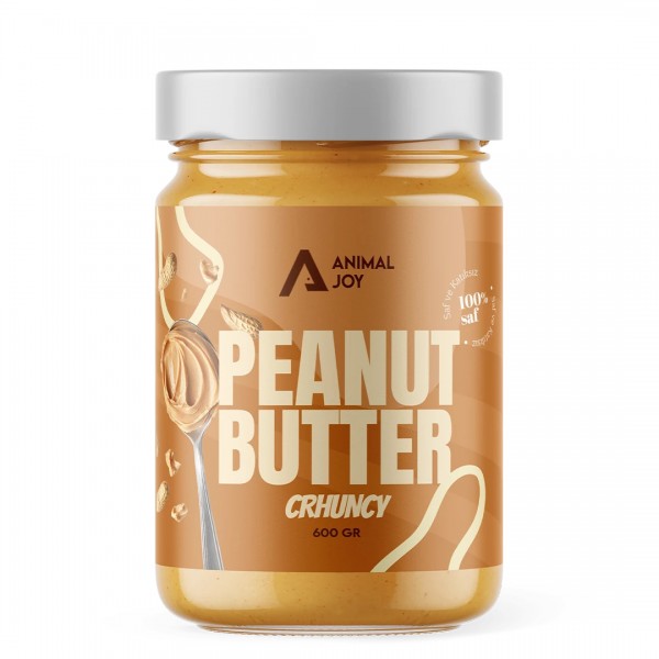ANIMAL JOY CRUNCHY PEAUNUT CREAM 600 GR