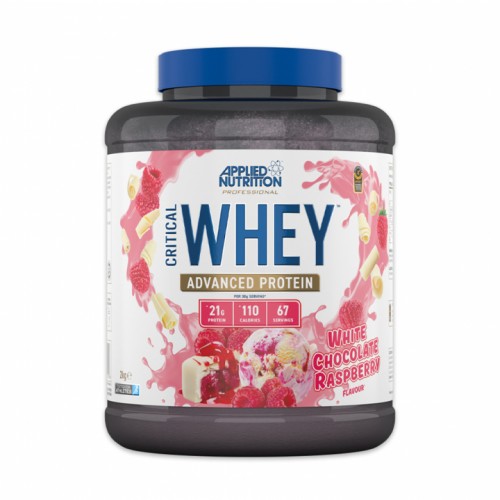 APPLİED NUTRİTİON CRİTİCAL WHEY PROTEİN 2000 GR WHITE CHOCOLATE RASPBERRY