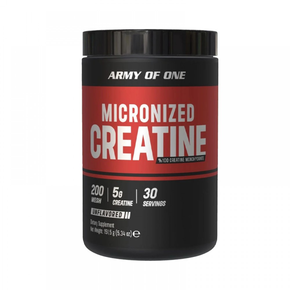 Red Ramy Creatine ARMY OF ONE MICRONIZED CREATINE 151,5 GR - PP0946