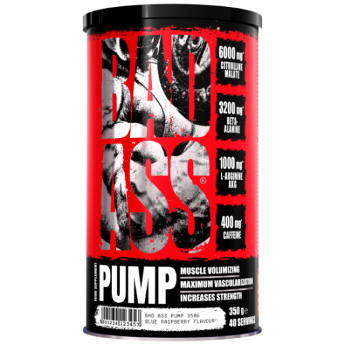BADASS PUMP PREWORKOUT 350 GR BADASS PUMP PREWORKOUT 350 GR