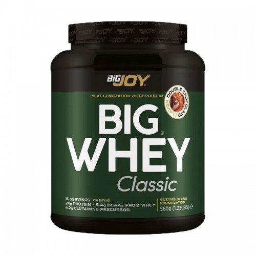 BİG JOY BİG WHEY CLASSİC 560 GR ÇİKOLATA