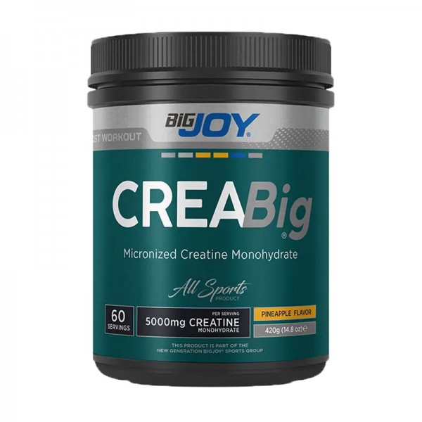 BİG JOY CREABİG MİCRONİZED CREATİNE POWDER 420 GR