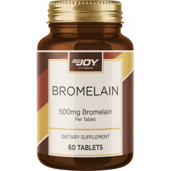 BİG JOY VİTAMİNS BROMELAIN 60 TABLET