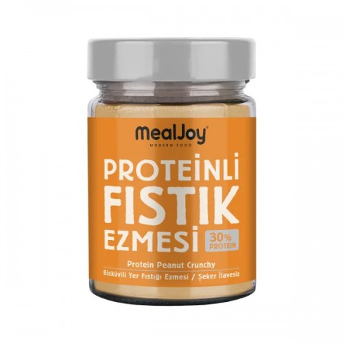 MEAL JOY PROTEİNLİ FISTIK EZMESİ 320 GR BİSKÜVİLİ