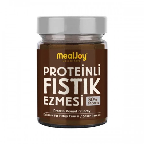 MEAL JOY PROTEİNLİ FISTIK EZMESİ 320 GR KAKOLU