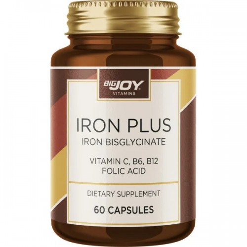 BİG JOY VİTAMINS IRON PLUS 60 KAPSÜL
