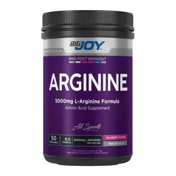 BİG JOY ARGİNİNE POWDER 500 GR BİG JOY ARGİNİNE POWDER 500 GR