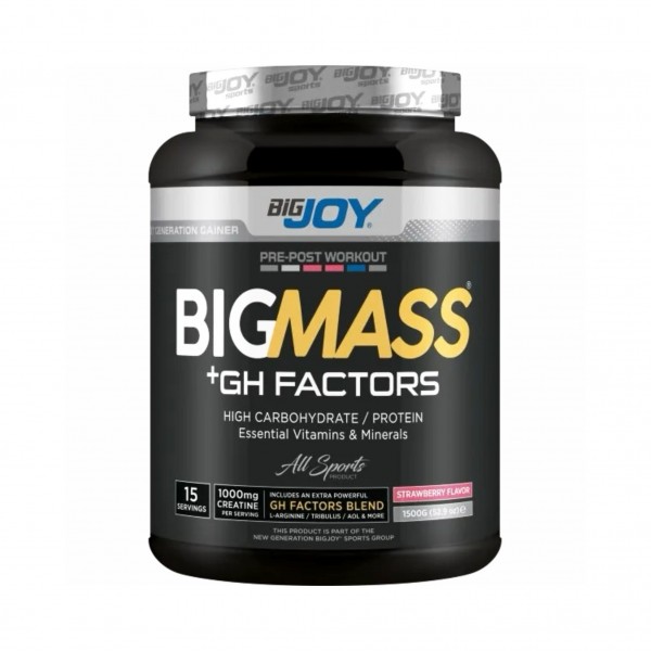 BİG JOY BİG MASS + GH FACTORS - 1500 GR BİG JOY BİG MASS + GH FACTORS - 1500 GR