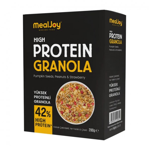 MEAL JOY YÜKSEK PROTEİNLİ GRANOLA 350 GR