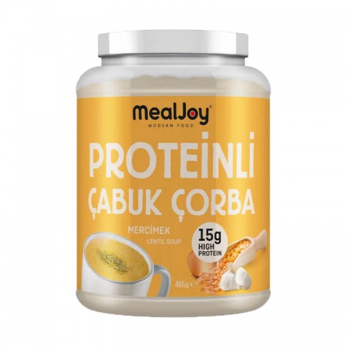 MEAL JOY PROTEİNLİ ÇABUK ÇORBA 465 GR MERCİMEK