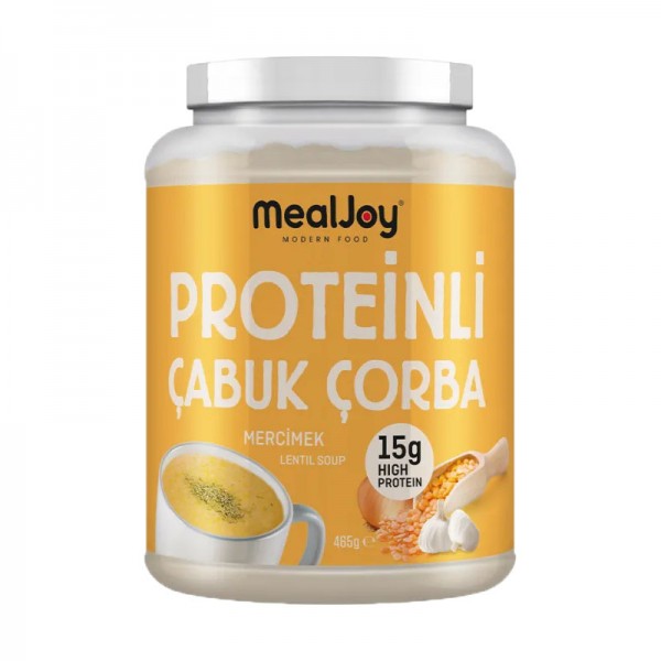 MEAL JOY PROTEİNLİ ÇABUK ÇORBA 465 GR MERCİMEK MEAL JOY PROTEİNLİ ÇABUK ÇORBA 465 GR MERCİMEK