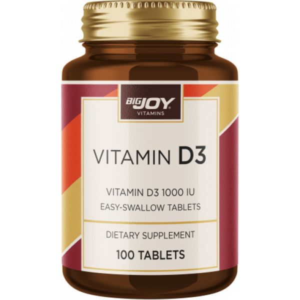 BİG JOY VİTAMİNS VITAMIN D3 100 TABLET