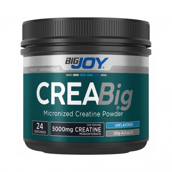 BİG JOY CREABİG MİCRONİZED CREATİNE POWDER 120 GR BİG JOY CREABİG MİCRONİZED CREATİNE POWDER 120 GR