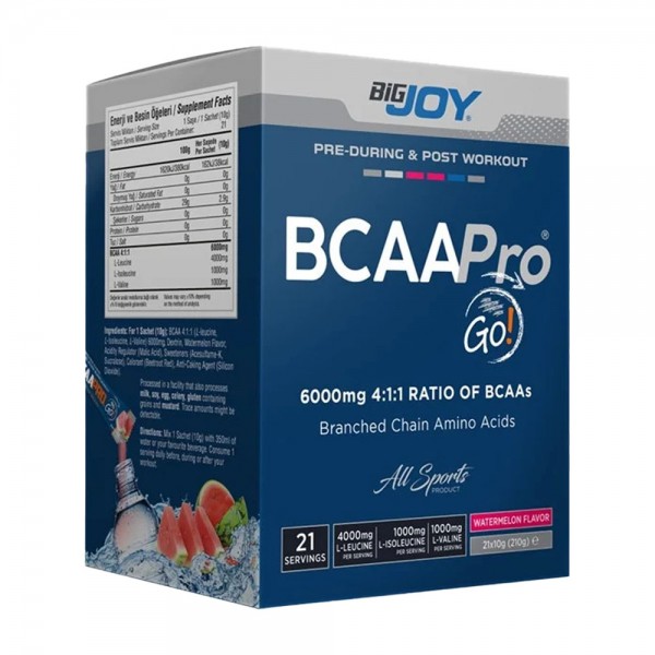 BİG JOY  BCAA PRO GO 4:1:1 210 GR - 21 PAKET