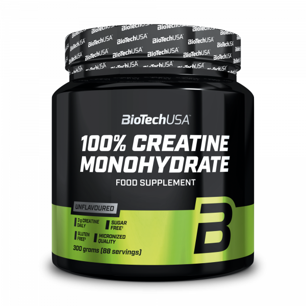 BİOTECHUSA 100% CREATINE MONOHYDRATE 300 GR