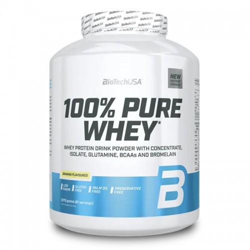 BİOTECHUSA 100% PURE WHEY 2270 GR MUZ BİOTECHUSA 100% PURE WHEY 2270 GR MUZ