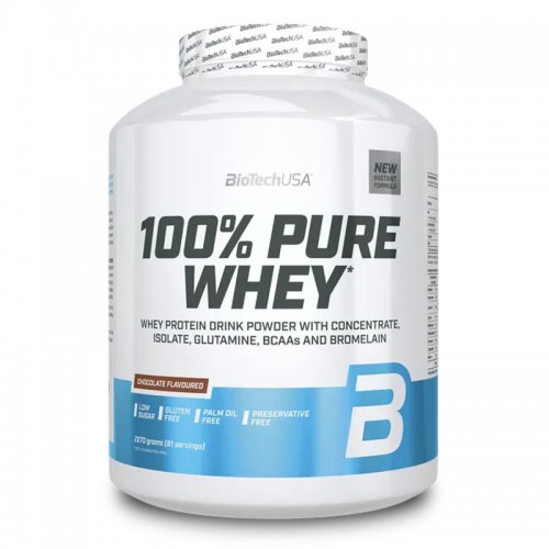 BİOTECHUSA 100% PURE WHEY 2270 GR ÇİKOLATA