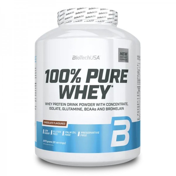 BİOTECHUSA 100% PURE WHEY 2270 GR