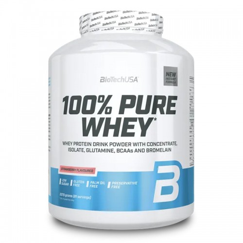 BİOTECHUSA 100% PURE WHEY 2270 GR ÇİLEK BİOTECHUSA 100% PURE WHEY 2270 GR ÇİLEK